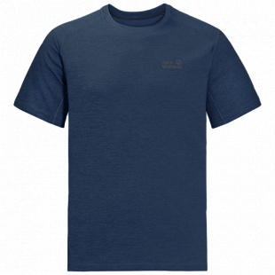 Футболка мужская Jack Wolfskin Hydropore Xt Men dark indigo