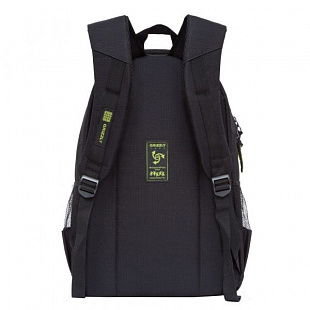 Рюкзак GRIZZLY RU-806-1 black/lime