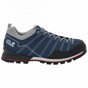 Полуботинки мужские Jack Wolfskin Scrambler Low M blue / black