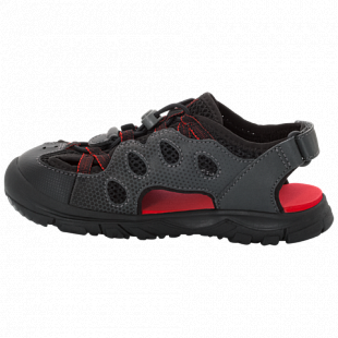 Сандалии детские Jack Wolfskin Titicaca Low K black
