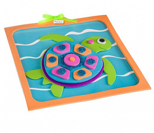 Объемная аппликация Bondibon Черепашка ВВ2722