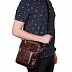 Мужская кожаная сумка Polar 812166-9 brown