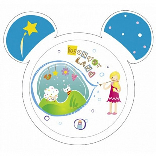 Тарелка Canpol babies Пластиковая с ушками Глубокая 440 мл 4/415 Blue