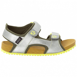 Сандалии детские Jack Wolfskin Outfresh Deluxe Sandal K silver / khaki