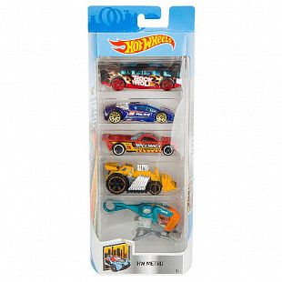 Набор машинок Hot Wheels HW Metro 5 шт. (1806 FYL14)
