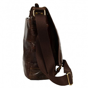 Мужская сумка Pola 5192 dark brown