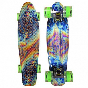 Penny board (пенни борд) Triumf Active Led Print Firewave 22" TLS-401G