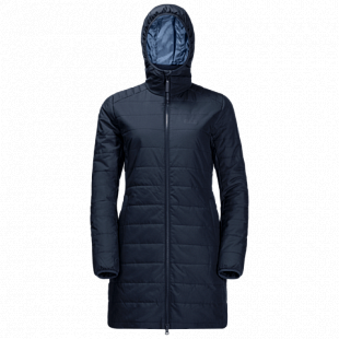 Пальто женское Jack Wolfskin Maryland Coat midnight blue
