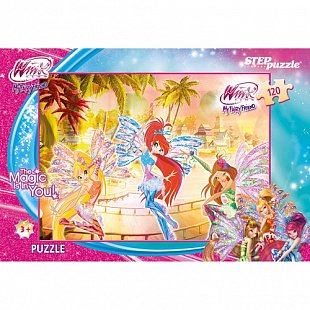 Пазлы Step Puzzle 120 "Winx" (Rainbow) набор 5