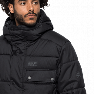 Пальто мужское Jack Wolfskin Kyoto Coat M black
