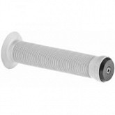 Грипсы Velo VLG-411 с заглушками VLP-15-7 white ZTB98486