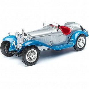 Коллекционная машина Bburago Alfa Romeo 8C 2300 Spyder Touring (18-12063) blue