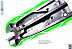 Самокат Globber Primo Plus Titanium 442-136 neon green