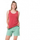 Майка женская Jack Wolfskin Crosstrail Top Women tulip red