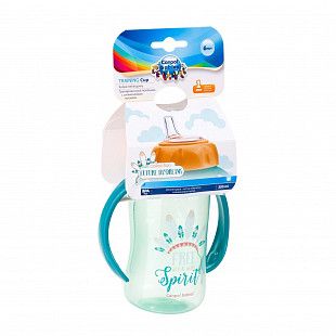 Поильник Canpol babies FUTURE DAYDREAMS  с силиконовым носиком 6м+ 320 мл (56/514)  turquoise