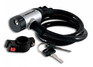 Велозамок Longus 12/900мм (Silver Smoke) 3550005
