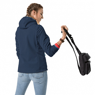 Куртка женская Jack Wolfskin Turbulence Jacket Women dark indigo