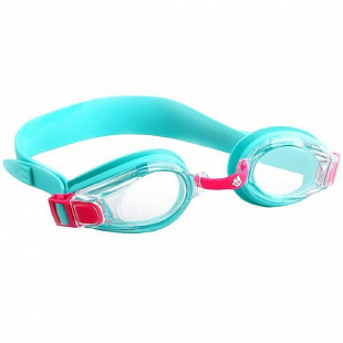 Очки для плавания детские Mad Wave Bubble Junior бирюзовый