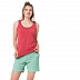 Майка женская Jack Wolfskin Crosstrail Top Women tulip red