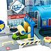 Игровой набор Bburago Street Fire Автомойка с машинкой (18-30406) green