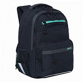 Рюкзак школьный GRIZZLY RB-154-3 /2 black/blue