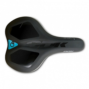 Велоседло DDK D123MF black/grey/blue