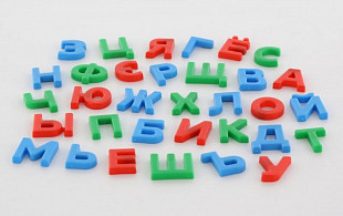 Набор Полесье Первые уроки на магнитах 33 буквы 62758