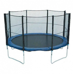 Батут складной FunFit 4,65 м (с защитной сеткой и лестницей)