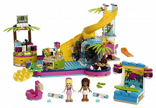 Конструктор LEGO Friends Вечеринка Андреа у бассейна 41374