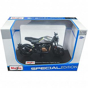 Масштабная модель мотоцикла Maisto 1:18 Husqvarna Motorcycles Vitpilen 701 2018 (39300)