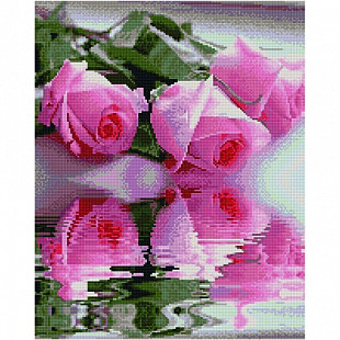 Алмазная вышивка Picasso Отражение роз PD4050121