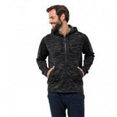 Джемпер мужский Jack Wolfskin Oceanside Hooded Jkt Men black