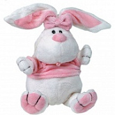 Мягкая игрушка Gulliver Кролик белый сидячий , 56 см 7-42228