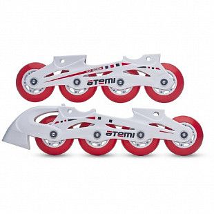 Рама для роликовых коньков Atemi Cross red/white