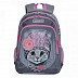 Рюкзак школьный GRIZZLY RG-162-1 /3 grey/light grey