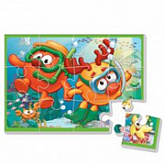 Мягкие пазлы А5 Vladi Toys Смешарики VT1103-65