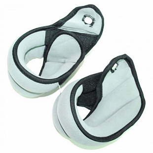 Утяжелитель для рук Zez Sport DB016-1,5 Grey (2х0,75кг)