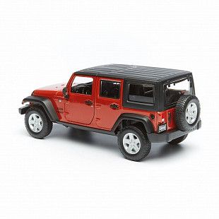 Машинка Maisto 1:24 Jeep Wrangler (31268) met orange