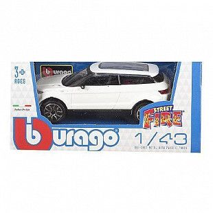 Машинка Bburago 1:43 Land Rover LRX Concept (18-30000/18-30214) white