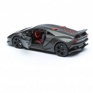 Коллекционная машина Bburago 1:24 Lamborghini Sesto Elemento (18-21061) gray