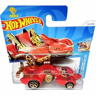 Машинка Hot Wheels Базовой коллекции Knight Draggin 52/250 (5785 HRY96) mainline 2024