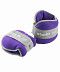 Утяжелители Starfit WT-502 универсальные 1 кг purple Утяжелители Starfit WT-502 универсальные 1 кг purple