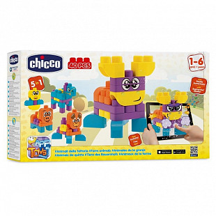 Строительные блоки Chicco Животные 00060140000000