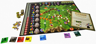 Настольная игра Hobby World Steam. Железнодорожный магнат 1305