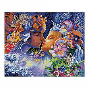 Алмазная вышивка Picasso "Нежный поцелуй" PD4050035