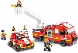Конструктор Sluban Пожарные машины M38-B0223