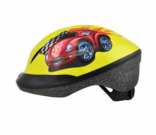 Шлем Longus Kids Funn 2.0 Red Car Yellow 364224