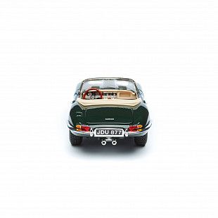 Машинка Bburago 1:18 Jaguar E Cabriolet 1961 (18-12046) green