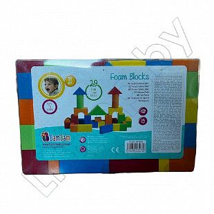 Кубики BamBam Foam Blocks 301693