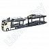 Автовоз Bburago Mercedes Benz Actros + машинка Bburago VW Polo GTI Mark 5 (18-31456/18-31458) beige